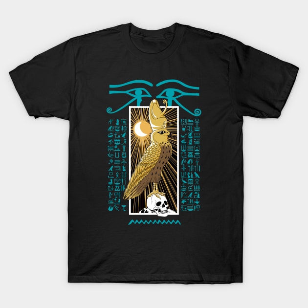 Horus - Falcon Egyptian God T-Shirt by TMBTM